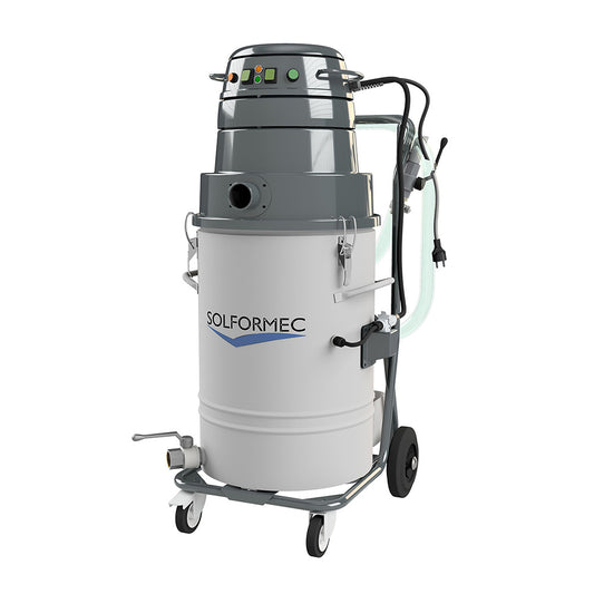 Aspiratore industriale per Olio e trucioli con 2 motori Bypass